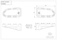 Ducati Hypermotard 1100 [GILLES TOOLING] – Pro-X Enduro fodstøtte