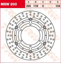 Ducati 1100 Hypermotard Evo [2010-2012] - bremseskive - billede 11