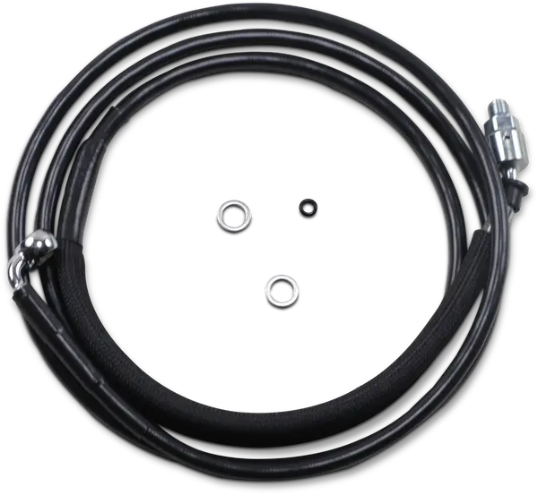 Harley Davidson Fltr [DRAG SPECIALTIES] - Hydraulisk koblingslinje i rustfrit stål