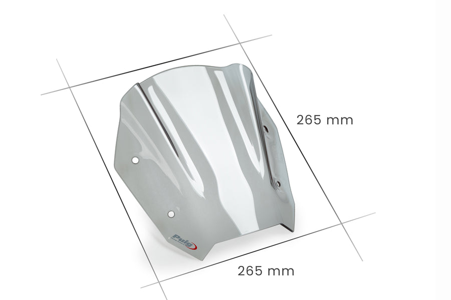 HONDA NX 500 [2025] – sportsskærm – mat sort