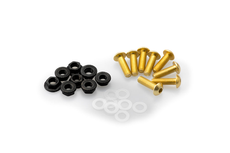 KTM RC 390 [2025] – Anodiseret Disc Bolt Kit – Sølv