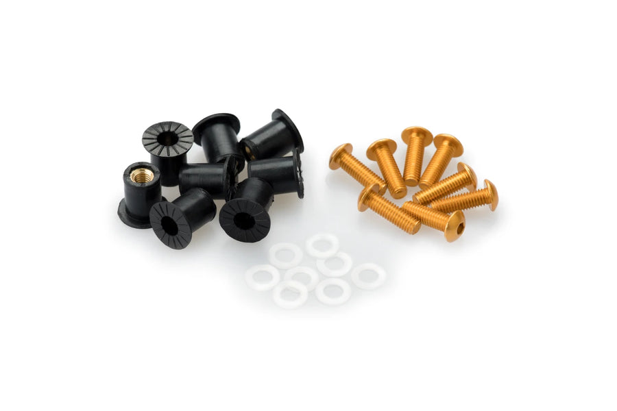 KTM RC 390 [2025] – Anodiseret Disc Bolt Kit – Sort