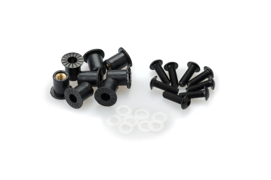 KTM RC 390 [2025] – Anodiseret Disc Bolt Kit – Sort
