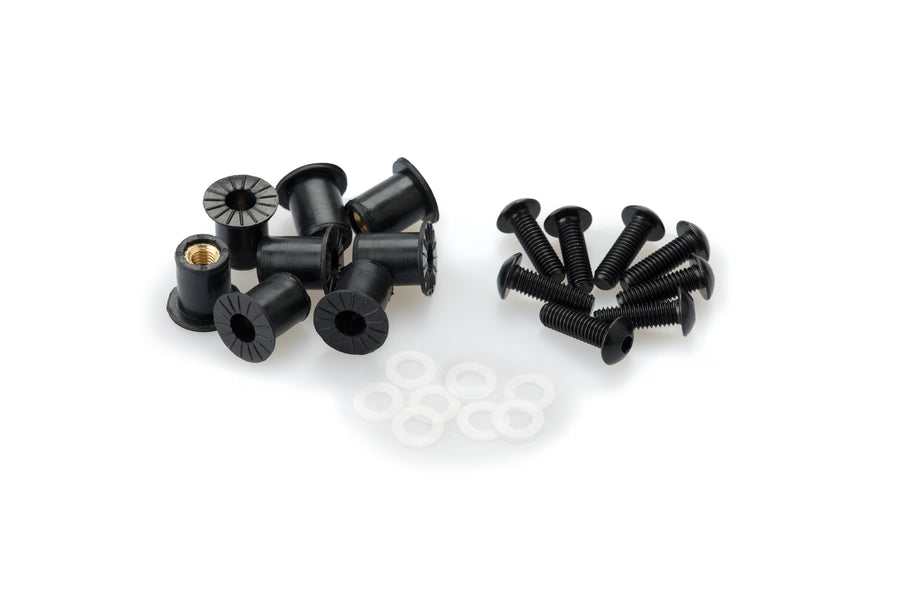 KTM RC 390 [2025] – Anodiseret Disc Bolt Kit – Sort