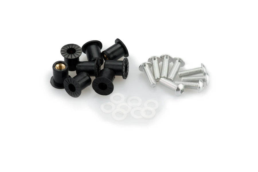 KTM RC 390 [2025] – Anodiseret Disc Bolt Kit – Sølv