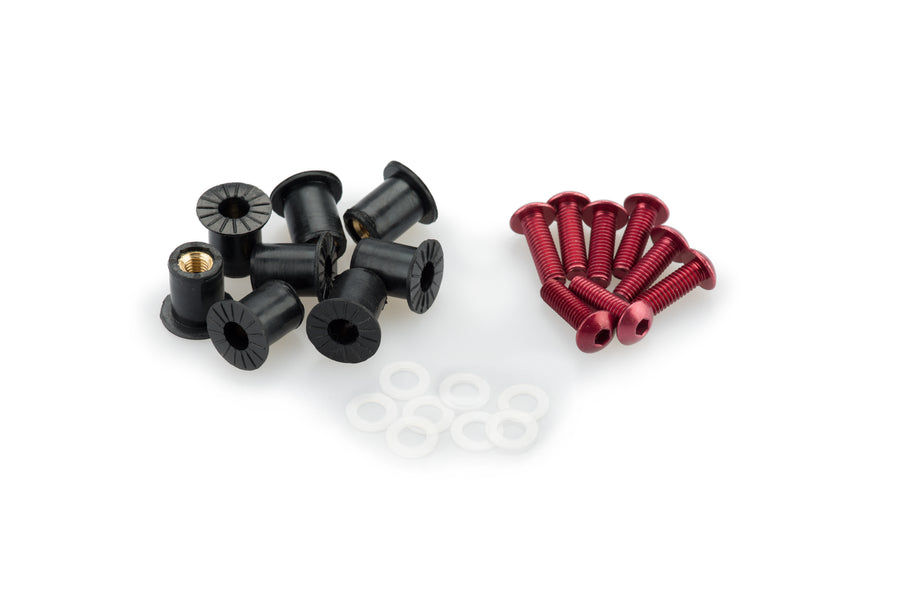 KTM RC 390 [2025] – Anodiseret Disc Bolt Kit – Sort