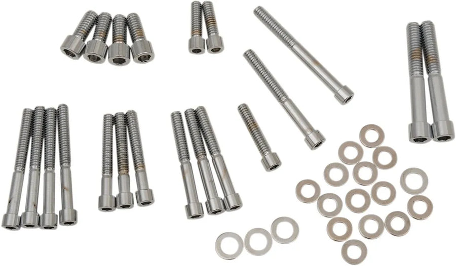 Harley-Davidson Sportster S [DRAG SPECIALTIES] - Knastaksel/krumtaphus/tandhjulsdæksel Bolt Kit