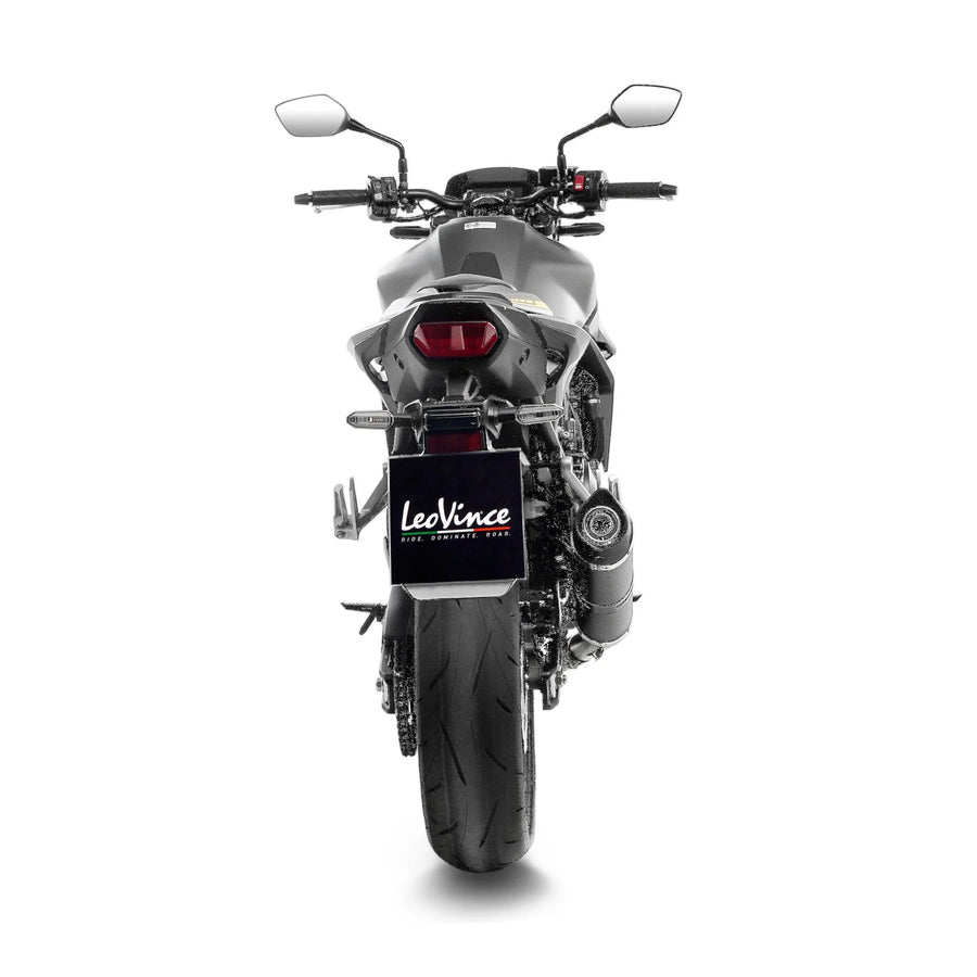 honda cb 750 [LEOVINCE] – LV One Evo carbon bagpotte