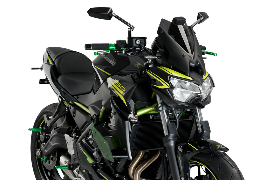 KAWASAKI Z 650 [2024] - Sidespoiler med nøgen kåbe forrude
