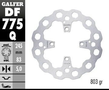Ducati Streetfighter V4 / V4S 1100 [2024-2026] - Cubiq bremseskive - billede 2