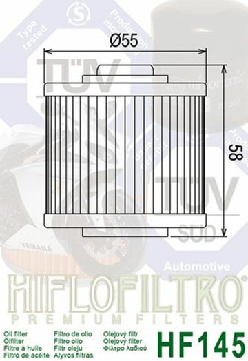 Yamaha XT 600 E [Hiflofiltro] - Oliefilter - 0