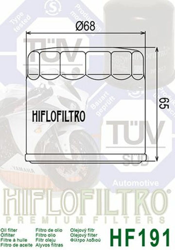 Triumph Speed ​​Triple 885i [Hiflofiltro] - Oliefilter - 0