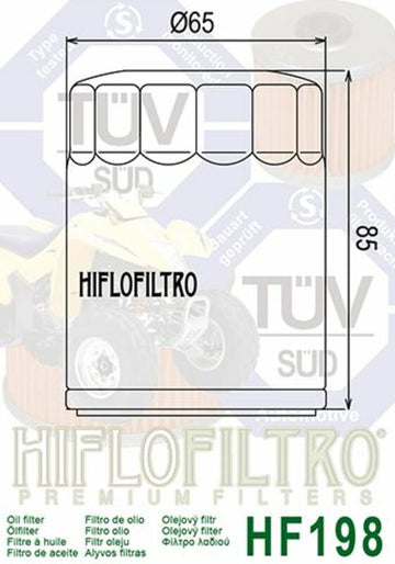 Indian for 1200 FTR1200 [Hiflofiltro] - Oliefilter - 0