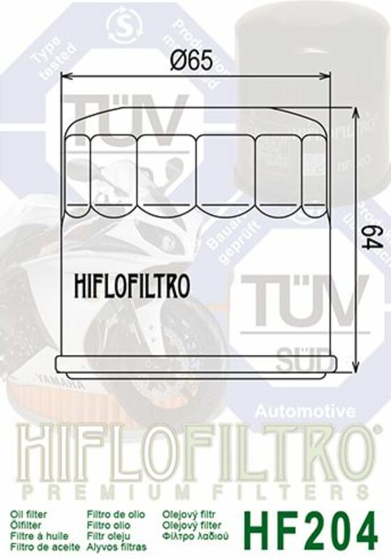 Yamaha YZF R1 [Hiflofiltro] - Racingoliefilter