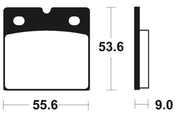 Moto Guzzi Le Mans 2 [Tecnium] - Sinter Metal Brake Pads - 0