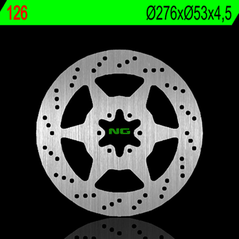 Honda Ntv 650 [NG BRAKE DISC] - rund stiv bremseskive