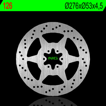 Honda Ntv 650 [NG BRAKE DISC] - rund stiv bremseskive