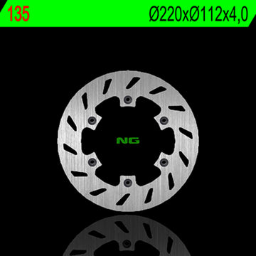 Husaberg Fe 501 [NG BRAKE DISC] - rund stiv bremseskive