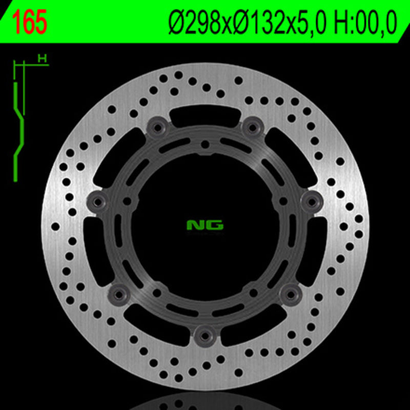 Yamaha Niken [NG BRAKE DISC] - rund flydende bremseskive
