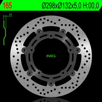 Yamaha Niken [NG BRAKE DISC] - rund flydende bremseskive
