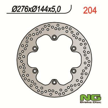 Honda Gl 1500 Goldwing [NG BRAKE DISC] - rund stiv bremseskive
