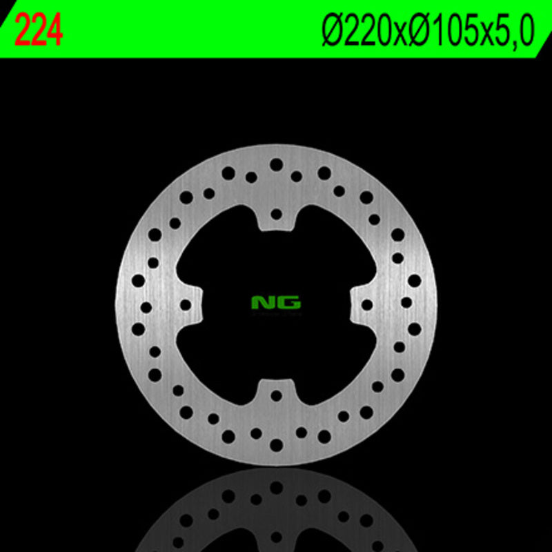 Honda Slr 650 [NG BRAKE DISC] - rund stiv bremseskive
