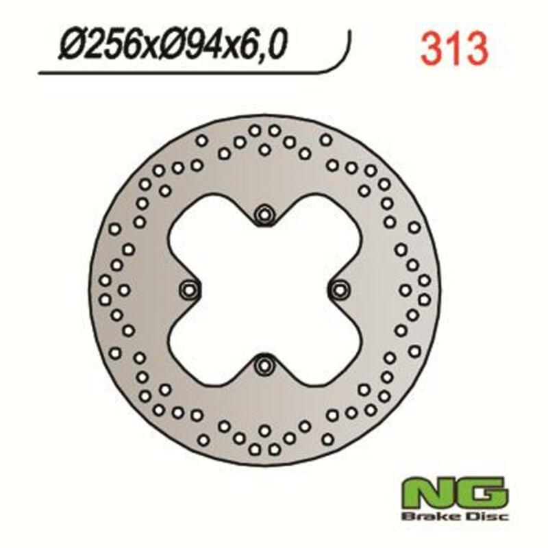 Honda Vfr 800 [NG BRAKE DISC] - rund stiv bremseskive