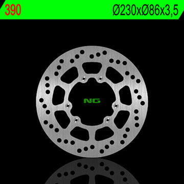 Yamaha Tt 350 [NG BRAKE DISC] - rund stiv bremseskive