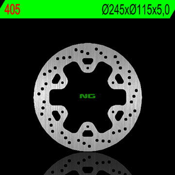 Yamaha Rd 500 [NG BRAKE DISC] - rund stiv bremseskive