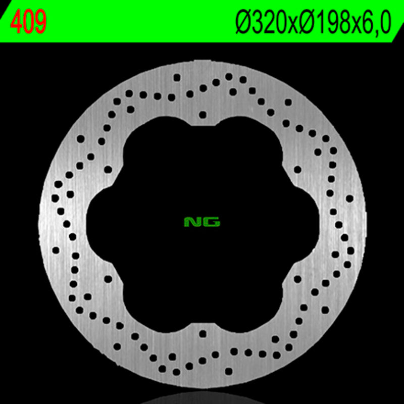 Yamaha Xj 600 [NG BRAKE DISC] - rund stiv bremseskive