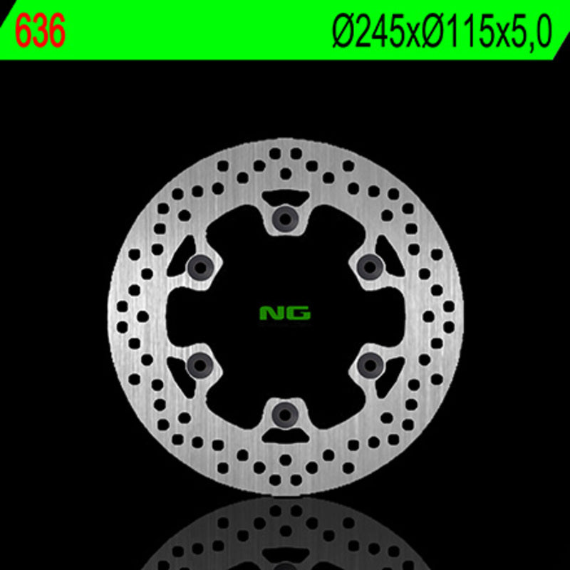 Yamaha Xj 6 [NG BRAKE DISC] - rund stiv bremseskive
