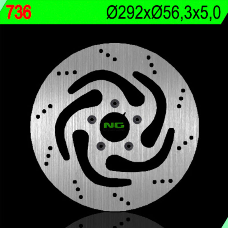 Harley Davidson Fltr [NG BRAKE DISC] - rund stiv bremseskive
