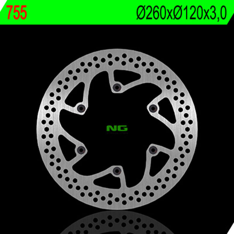 Husaberg Fe 501 [NG BRAKE DISC] - rund stiv bremseskive