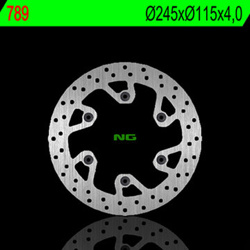 Yamaha Yz 450 [NG BRAKE DISC] - rund stiv bremseskive