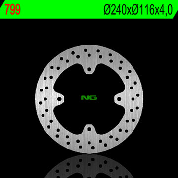Kawasaki Kx 250 [NG BRAKE DISC] - rund stiv bremseskive