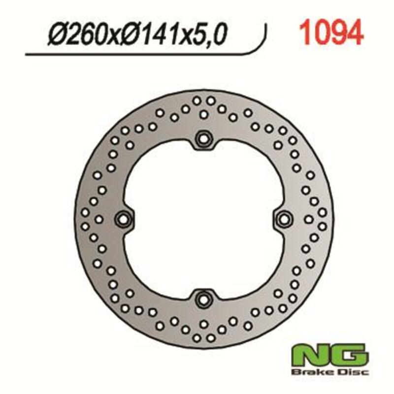 Suzuki V-Strom 650 L2 [NG BRAKE DISC] - rund stiv bremseskive