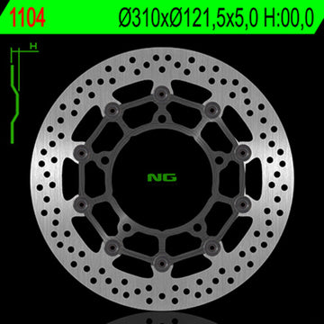Suzuki Gsx 1300 [NG BRAKE DISC] - rund flydende bremseskive