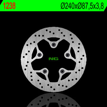 Kymco Agility 125 [NG BRAKE DISC] - rund stiv bremseskive