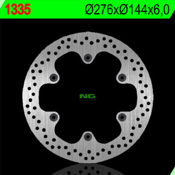 Honda Nt 700 Deauville [NG BRAKE DISC] - rund stiv bremseskive