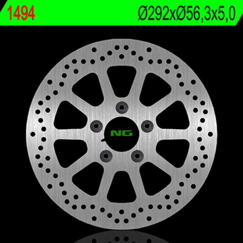 Harley Davidson Flhx [NG BRAKE DISC] - rund stiv bremseskive