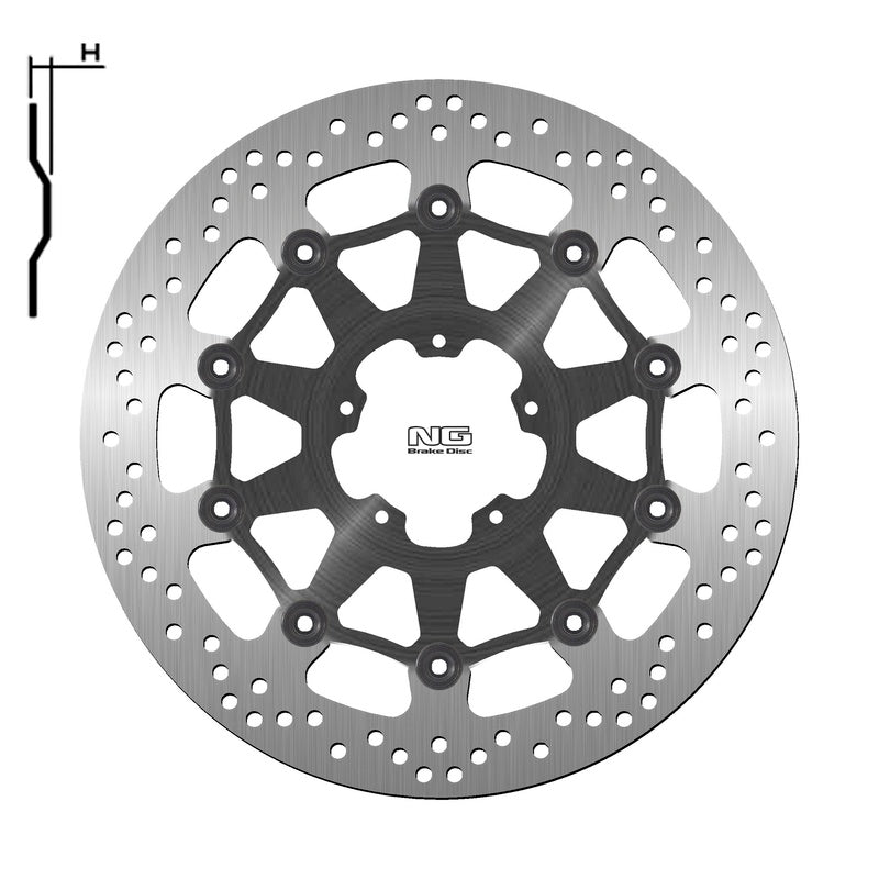 Ducati Scrambler 800 [NG BRAKE DISC] - rund flydende bremseskive