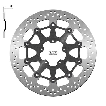 Ducati Scrambler 800 [NG BRAKE DISC] - rund flydende bremseskive