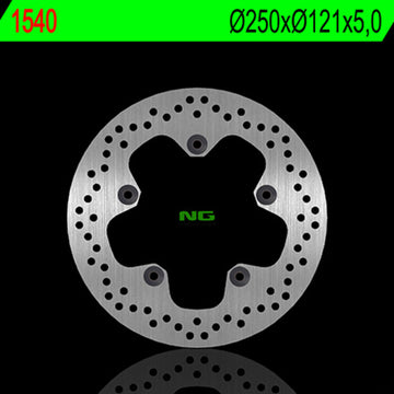 Suzuki Gsx-S 1000 Gx Touring [NG BRAKE DISC] - rund stiv bremseskive