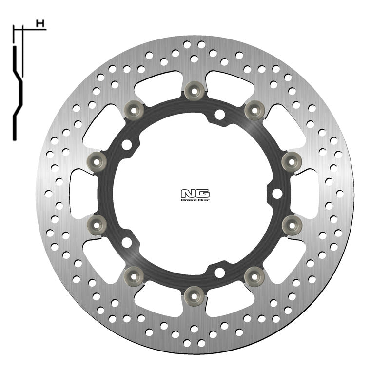 Triumph Sprint 1050 [NG BRAKE DISC] - rund flydende bremseskive