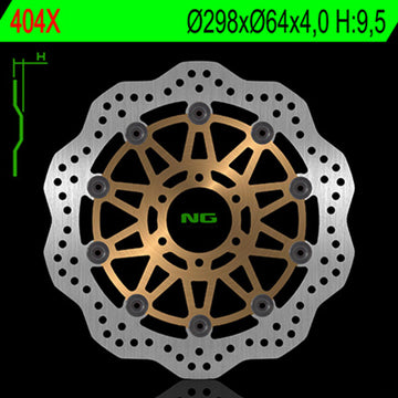Yamaha Trx 850 [NG BRAKE DISC] - Wave flydende bremseskive