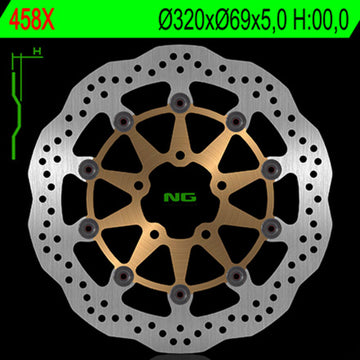 Suzuki Gsx-R 1000 [NG BRAKE DISC] - Wave flydende bremseskive
