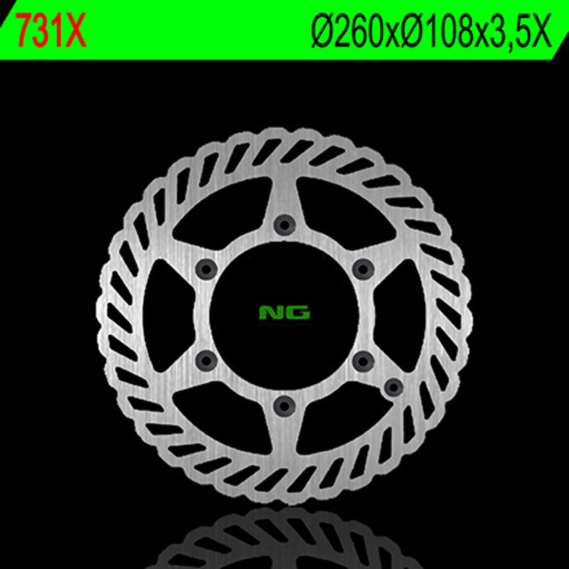 Gas Gas Ec 200 [NG BRAKE DISC] - Bølgestiv bremseskive