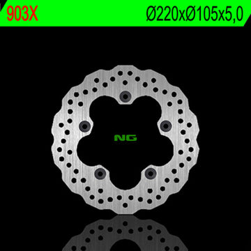 Yamaha Yzf R6 [NG BRAKE DISC] - Wave stiv bremseskive