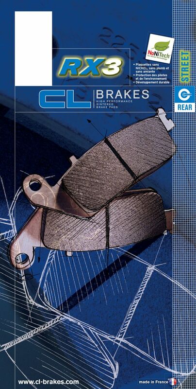 Suzuki RG 250 Gamma [CL Brakes] - Racing Sintermetal Brake Pads