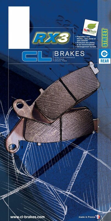 Indisk Chief Dark Horse CHDH [CL Brakes] - Racing Sintermetal Brake Pads - 0